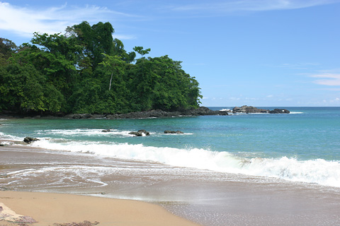 El Parque Nacional de Corcovado en Costa Rica 1 Playa de Corcovado