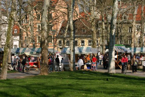 Plaza del Congreso en Ljubliana