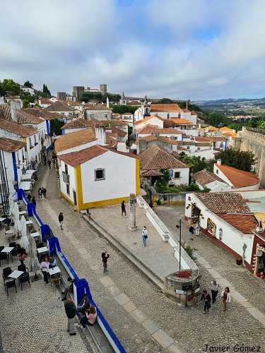 La rua Direita de Óbidos