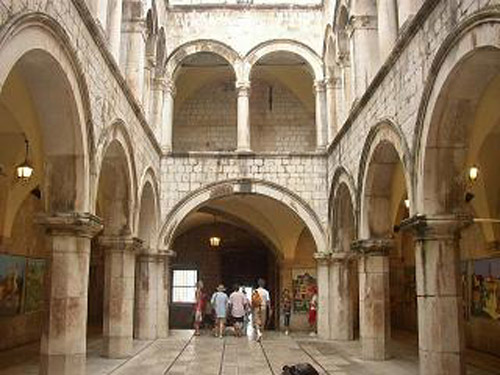 El Palacio Sponza en Croacia